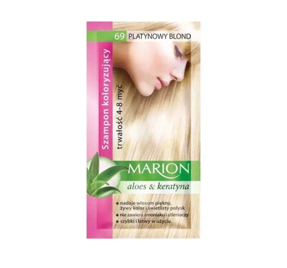 MARION SZAMPON KOLORYZUJĄCY PLATYNOWY BLOND 69