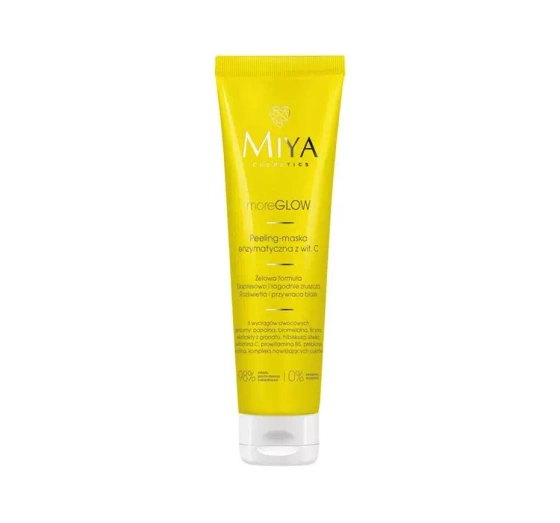 MIYA COSMETICS MORE GLOW PEELING MASKA ENZYMATYCZNA Z WITAMINĄ C