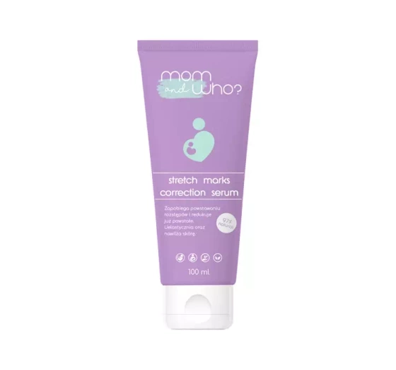 MOM AND WHO? STRETCH MARKS CORRECTION SERUM WEGAŃSKIE SERUM NA ROZSTĘPY 100ML