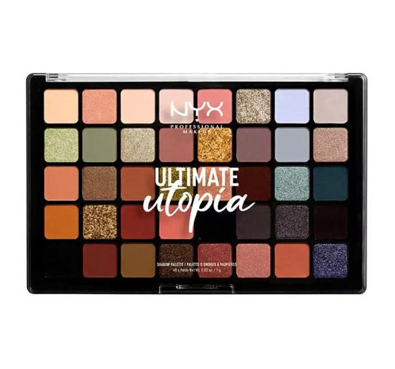 NYX PROFESSIONAL MAKEUP ULTIMATE UTOPIA PALETA CIENI DO POWIEK