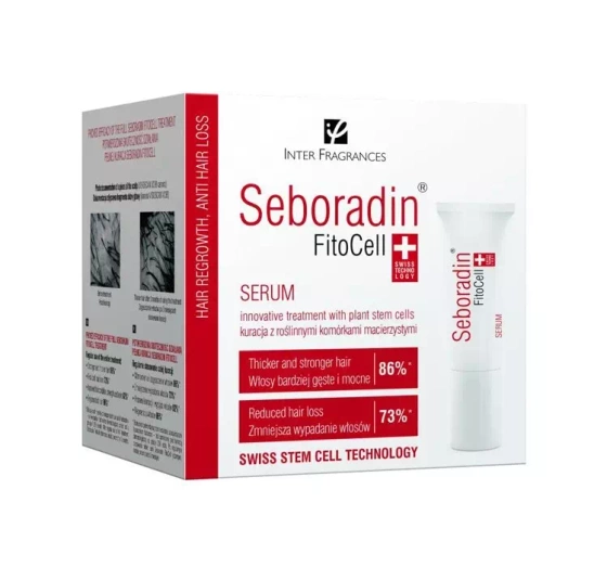 SEBORADIN FITOCELL SERUM - KURACJA Z ROŚLINNYMI KOMÓRKAMI MACIERZYSTYMI