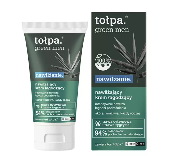 TOŁPA GREEN MEN NAWILŻAJĄCY KREM ŁAGODZĄCY