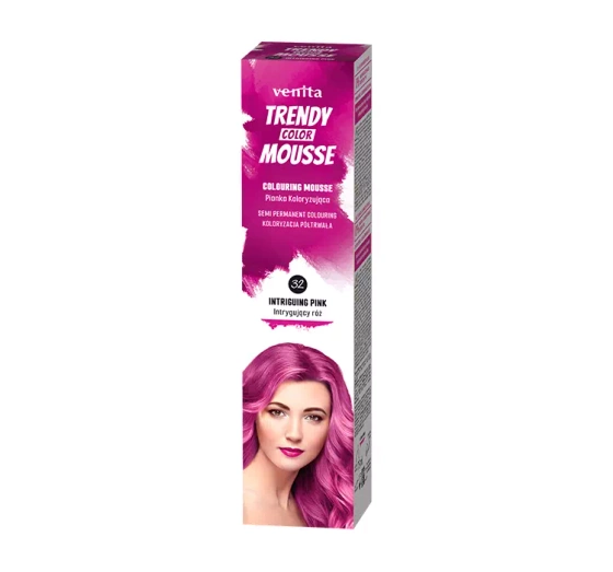 VENITA TRENDY COLOR MOUSSE PIANKA KOLORYZUJĄCA 32 INTRIGUING ROSE