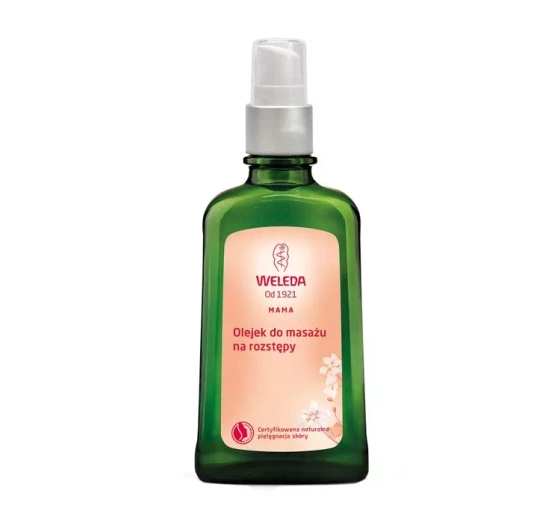 WELEDA MAMA OLEJEK DO MASAŻU NA ROZSTĘPY DLA KOBIET W CIĄŻY 100ML